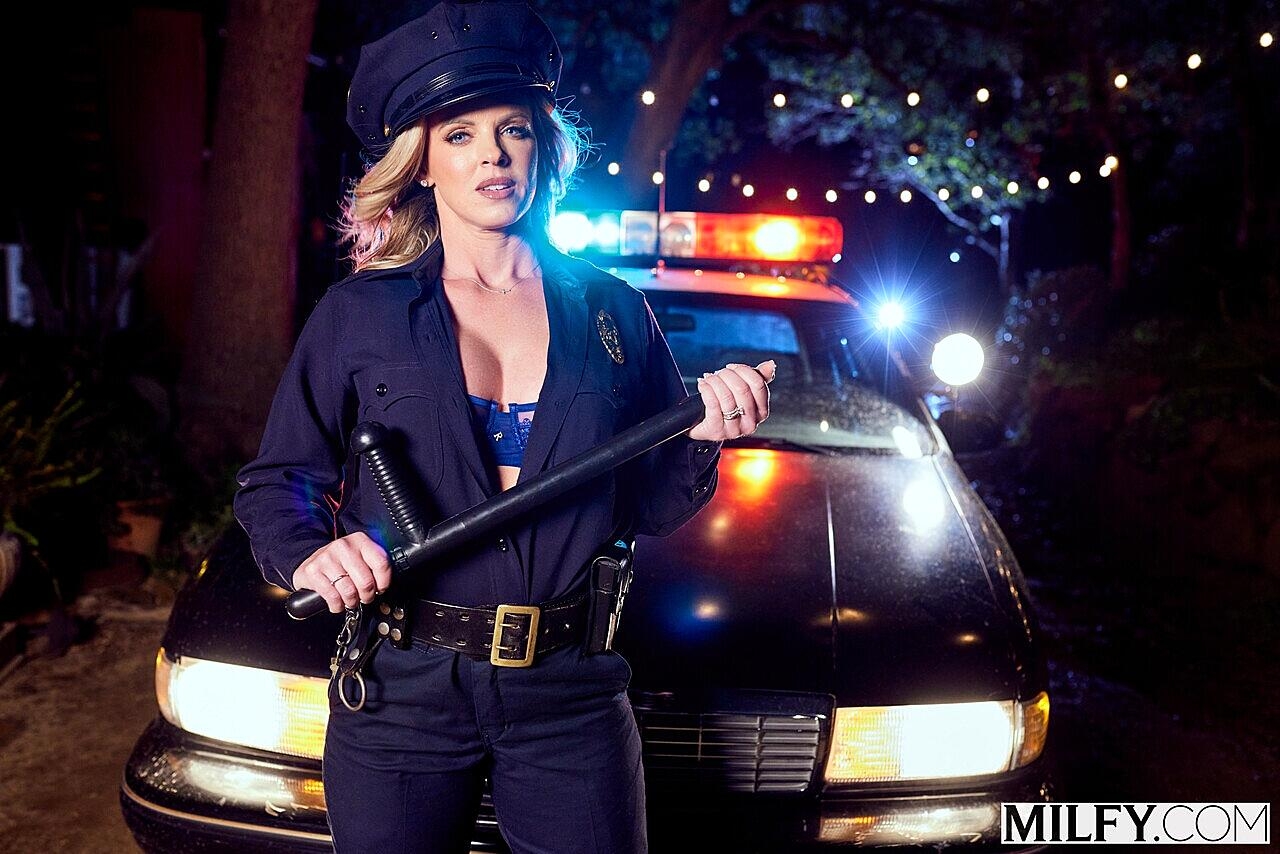 Milfy Starring Oliver Flynn, Sweet Vickie Nude Gallery Blonde, Cheating, Milf, Office, Police