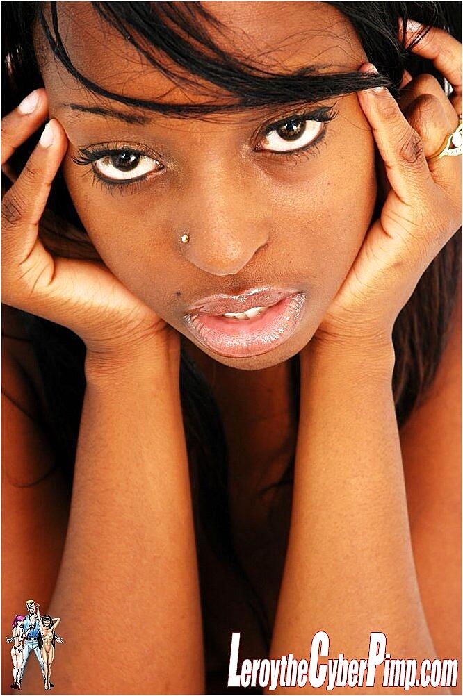 Hot Ebony Girl Cola Set Her Great Breasts Free In Solo Action African, Babe, Big-Tits, Ebony, Face